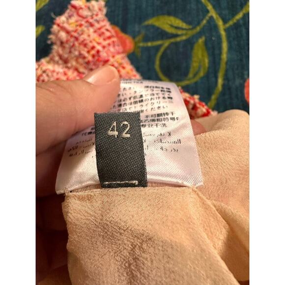 Alexander McQueen Tweed Midi Pencil Skirt Size IT 42 / US 6 - Picture 14 of 14